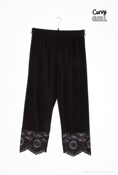 Picture of PLUS SIZE TROUSER WITH LACE